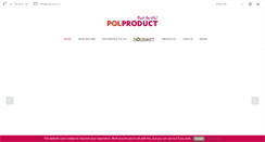 Desktop Screenshot of polproduct.nl